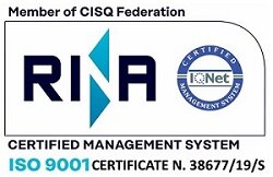 CERTIFICAZIONE QUALITA' RINA ISO 9001