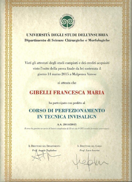 perfezionamento ortodonzia invisibile perfezionamento ortodonzia invisibile